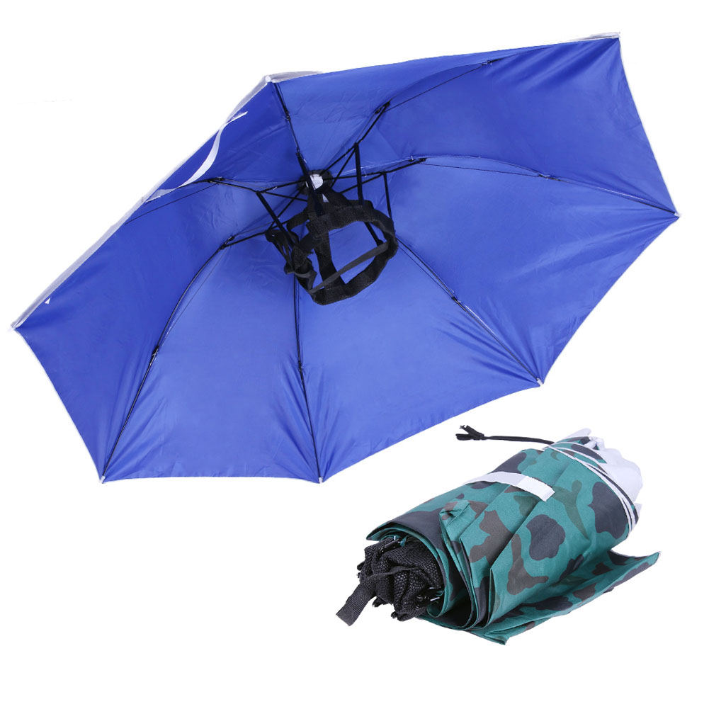 Складная шляпа-зонт для головы – обзор и цена Golf Umbrella