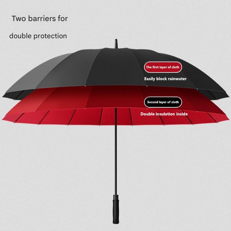 Зонт для гольфа 30 дюймов, 16  – обзор и цена Golf Umbrella Large
