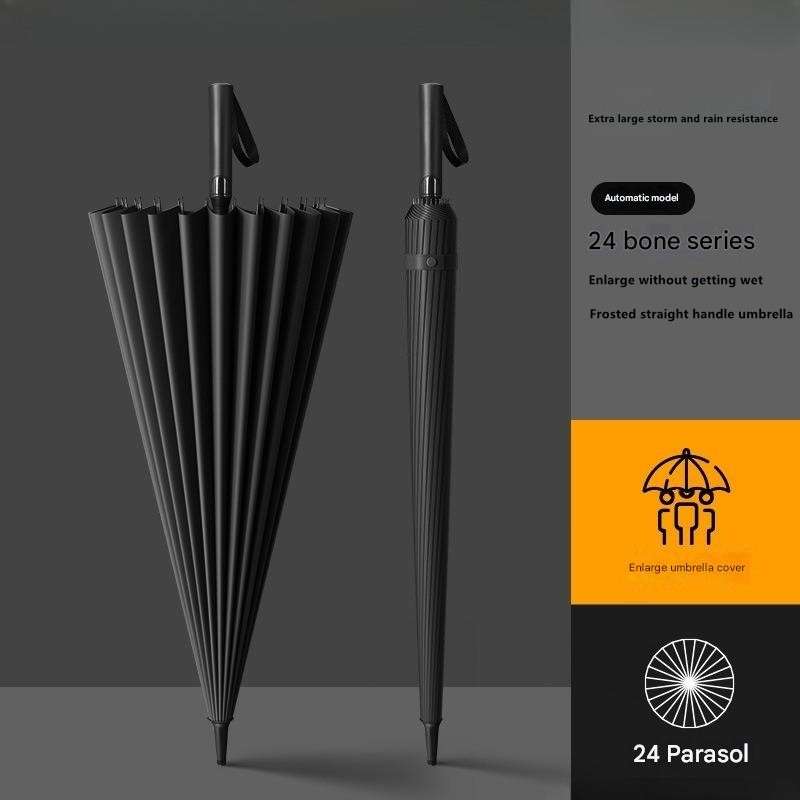 24-костный зонт с длинной ручк – обзор и цена Golf Umbrella